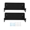 2Pcs Wall Shelf Skateboard Hanger Display Storage Rack Snowboard Organizer