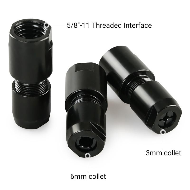 3MM & 6MM (1/8" & 1/4") Angle Grinder to Straight