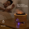 Flame Aroma Diffuser Jellyfish Shape Spray Bluetooth Speaker Flame Atomizing