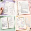 2 pcs Record Template Metal Journal Stencils for Dotted Journals
