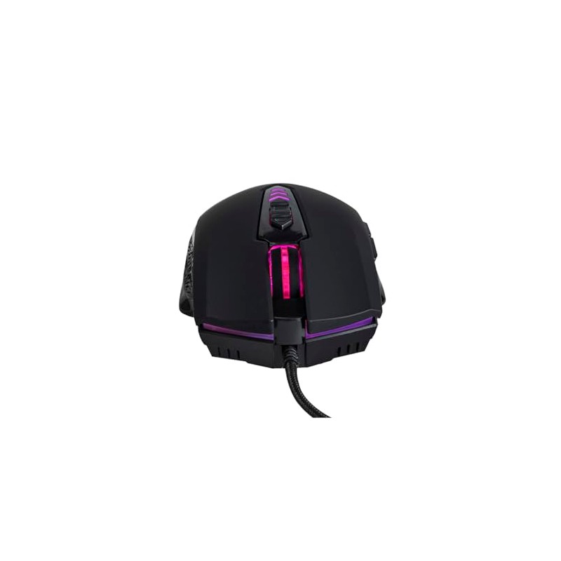Mouse Gamer alámbrico para PC/Mac 6,400 dpis con luz led