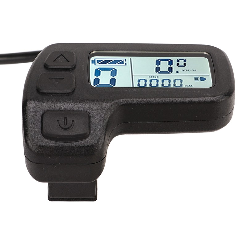 Electric Bicycle LCD Display 24V 36V 48V Universal SM Connector
