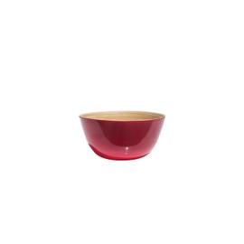 IBILI - Natural bamboo bowl, glossy, 15 x 7.5 cm for dry food, elegance and sustainability on your table