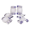 Set De Protecciones Marca Flying Eagle Modelo Cobet Blanco Con
