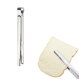 Liroyal Yakiniku Tongs, Stainless Steel, Cooking Tongs, Camping, Barbecue, BBQ Tongs, Heat Resistant, Antibacterial, Cookware, For Home Use, Silver