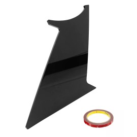 SDeelCase 1 Pc G2 Gloss Black Stabilizer Support For 15-21 Subaru WRX STI OEM Spoiler Wing