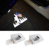 uunonaha LED Car Door Logo Lights Courtesy Projector Laser Welcome Light Puddle lamp 2 pcs Compatible with Forester Outback Legacy Ascent Car Accessories (Forester 04, Forester)