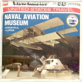 View-Master Naval Aviation Museum Pensacola Florida 3D 3 Reel Set