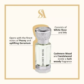 Swiss Arabian Secret Musk - Productos De Lujo De Dubai 12 Ml