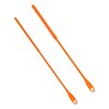 2pcs Silicone Straw Brushes, 6mm+8mm Extra Long Reusable Hanging Straw