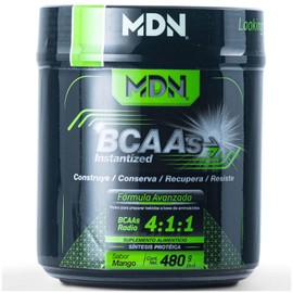 Bcaas Instantized Mdn Sports 480g Beta-alanina Sabor Mango, 40 Servicios, Calidad Pura.                                                               