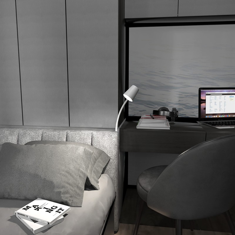 Calf | LED Bed Light, White, Warm White, Selection: Set