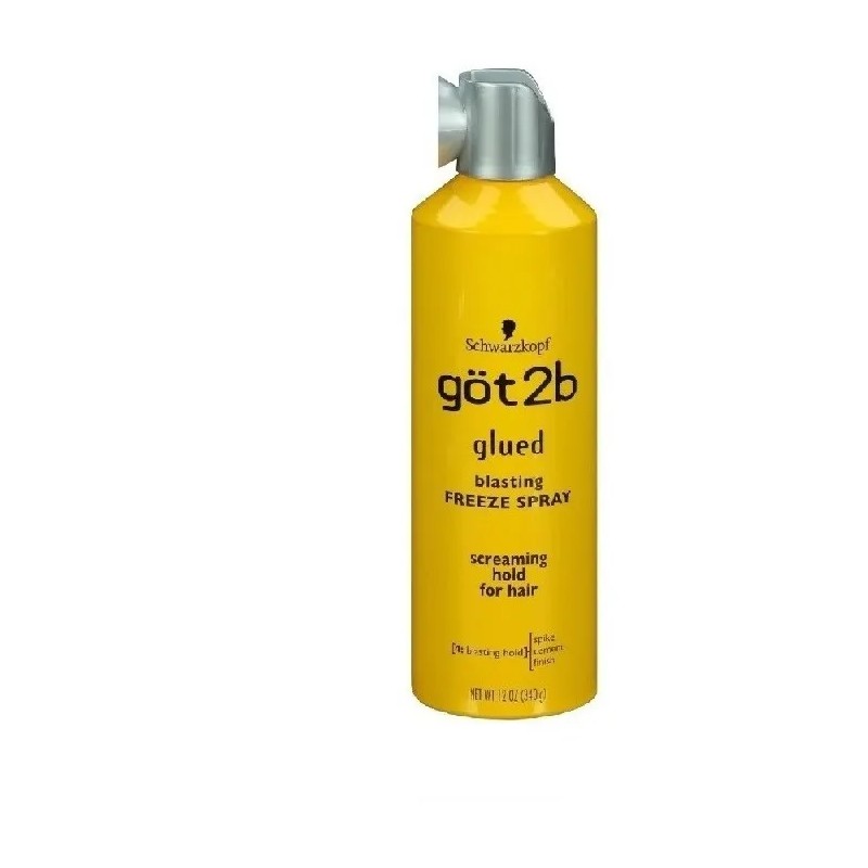 Got2b Glued Blasting Freeze Fijador Pelo Pelucas 12 Onzas