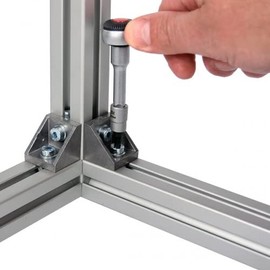 5 x Corner Angle Angle 30 x 30 mm Groove 6 Mounting Material Angle Connector Aluminium Profile Item Compatible