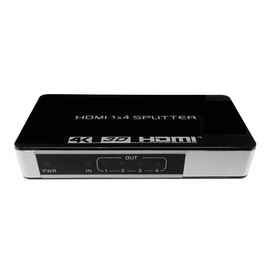 1st Pick Video Latest Generation High Speed 4 Ports HDMI V1.4 1x4 Port Splitter Full HD 3D 4K2K 1080P