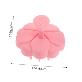 FOMIYES 2pcs Scalp Massager Deep Cleaning Brush Wear-resistant Exfoliator for Bath Portable Head Supply Hair Scalp Scraper