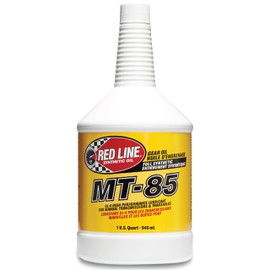 Red Line 50504 MT-85 Manual Transmission 75W85 GL-4 Gear Oil - 1 Quart (2 Pack)