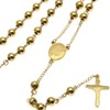 Pack of 2 Rosary Necklaces, Rosary Catholic Chain, Rosary, Cross
