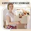 Cinnvoice 3 Pack Fabric Storage Bins for Closet Shelves, 15