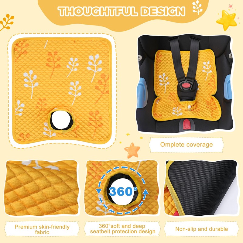 Babepets Car Seat Protector for Potty Training, 2 Pack Waterproof