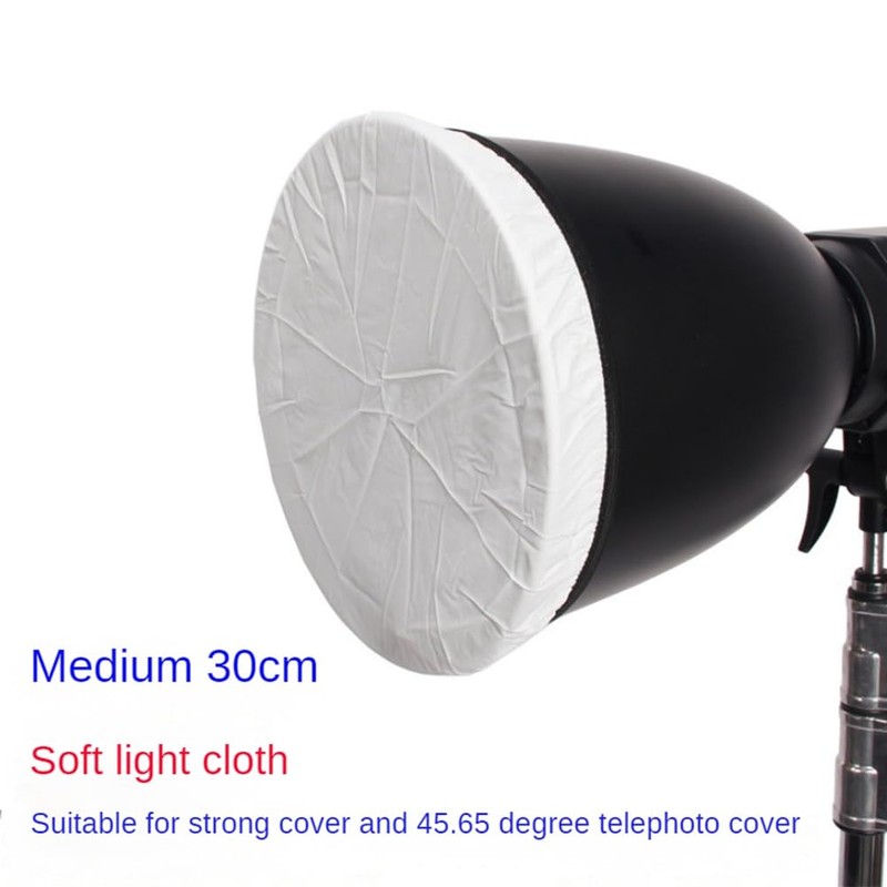 ZyfroaaQ 1 PCS Portable Radome Soft Cloth Flash Photography Cloth