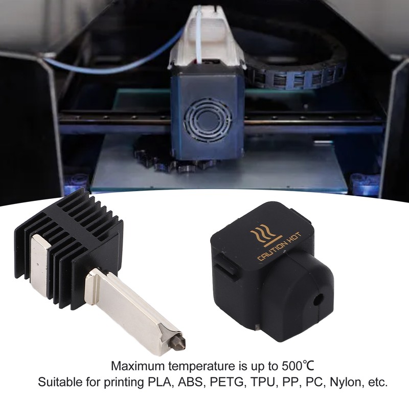 3D Printer Hotend Replacement 0.4mm Hardened Steel Nozzle Magnetic Suction