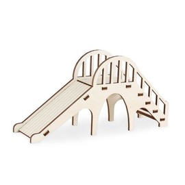(Hottracks) DIY Wooden Assembly Kit Hamster Playground Slide YM507 / (핫트랙스)DIY 나무 조립 키트 햄스터놀이터 미끄럼틀 YM507