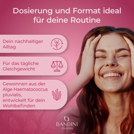 Bandini Pure Astaxanthin 18 mg per capsule, 270 capsules, 9 months supply