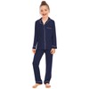 Veseacky Unisex Girls Boys Long Sleeve Sleepwear Button Down 2