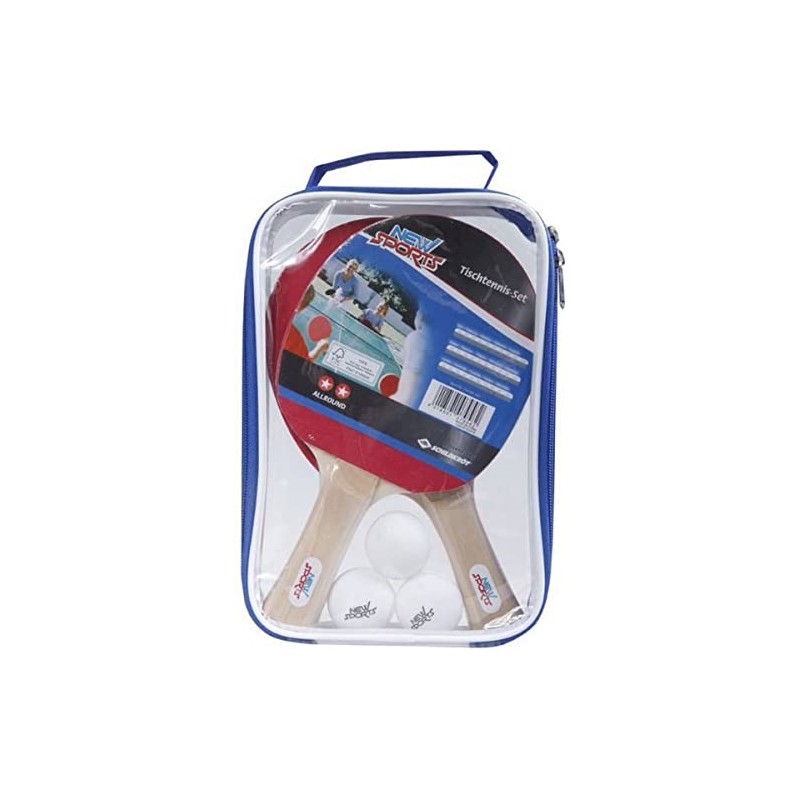 New Sports TT Set 2 Bats 3 Balls in Bag