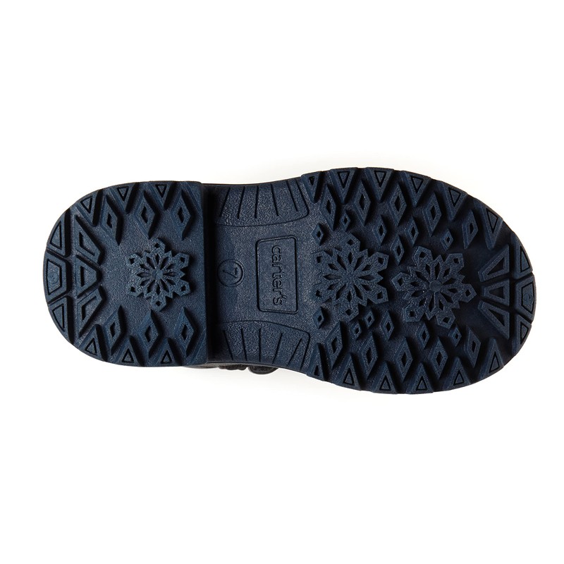 carter's Boy's Deltha Snow Boot, Grey, 6 Toddler