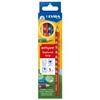 LYRA GROOVE Jumbo Colouring Pencils, Cardboard Case / Pack of