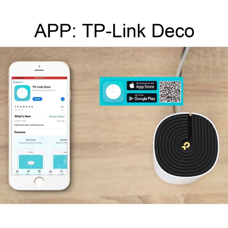 TP-Link Deco E4(1-pack) Sistema de Wi-Fi, Ac1200 en Malla para
