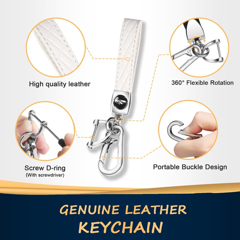 QBUC for Chevy Key Fob Cover with Keychain Soft TPU