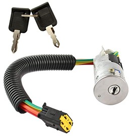 Steering Wheel Lock Compatible with Clio 2, Twingo 1, Scenic 1, Megane 1, Megane Scenic, Sandero, Logan MCV, Thalia, Logan (1995-2012) Ignition Lock with 2 Keys | 7701469419| 7701494694