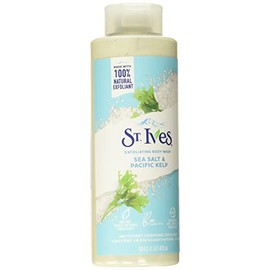 St Ives Body Wash 16 fl Ounce Sea Salt and Pacific Kelp (473ml) (Pack of 2)