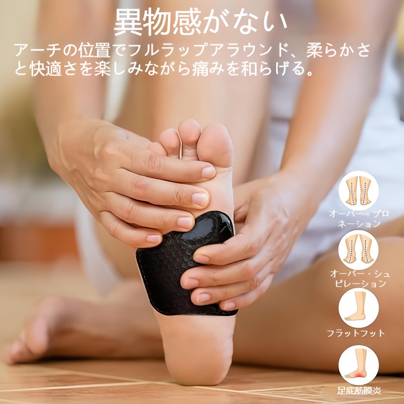 KUENZ Arch Support for Foots, Arch Support, Insole, Shock Absorption,