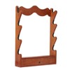 Happybuy Wood Gun Rack - A Secure and Spacious Firearm