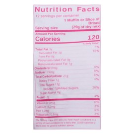 UD_Gonanas Pastry Mixes Case of 6 12.3 Ounces Banana Bread & Chocolate Chip Bag Packaging