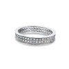 925 Sterling Silver UK Hallmarked Lab Diamonds White Gold Plated