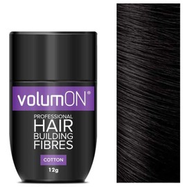 VolumON Professional Hair Building Fibres Hair Loss Concealer Cotton 12g – Black