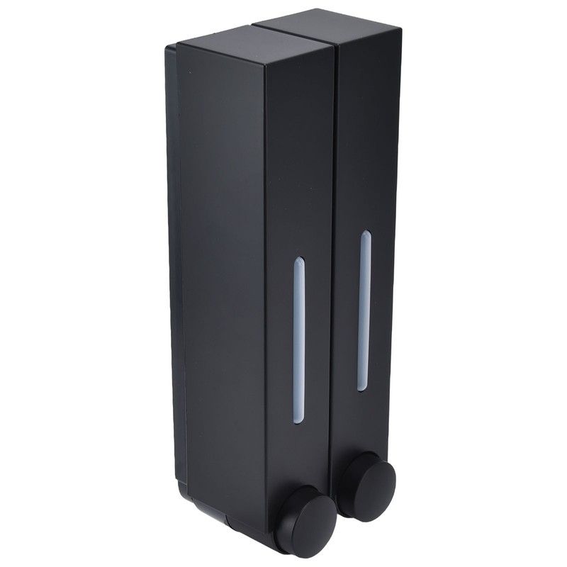 Manual Soap Pump Refillable Wall Mount Press Shampoo Soap Dispenser