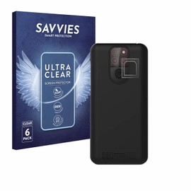 Savvies Pack of 6 Screen Protectors for Emporia Smart 5 Mini (Camera Protection Only) Screen Protector Film Ultra Transparent