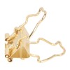 100Pcs Binder Clips Hollow Penguin Shape Sturdy Metal Small Binder