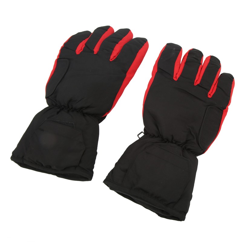 Electric Heated Gloves Polyester Waterproof Battery Powered Winter Heated Gloves