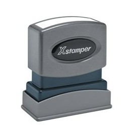 Xstamper Pre-Inked"Attorney-Client Privilege" Stamp - Blue Ink - 1816