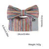 Straw Clutch Purses for Women Summer Beach Bags Envelope Woven