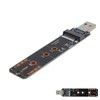 Adapter Card USB3.1 to M.2 NVME/SATA Pcie Adapter for USB