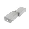 7" Square Rectangle Hinge Heavy Duty Weld on Steel Ball