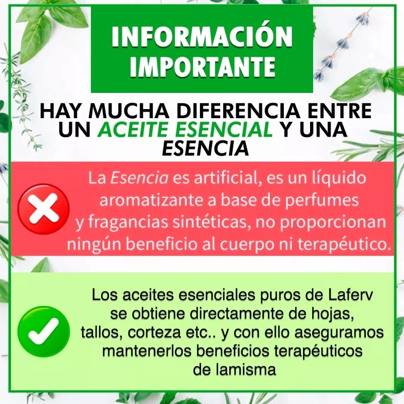 Laferv 4 Piezas De Aceite Esencial Orgánico Lavanda 15 Ml